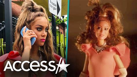 barbie tyra banks|Tyra Banks Dresses As Eve From 'Life.